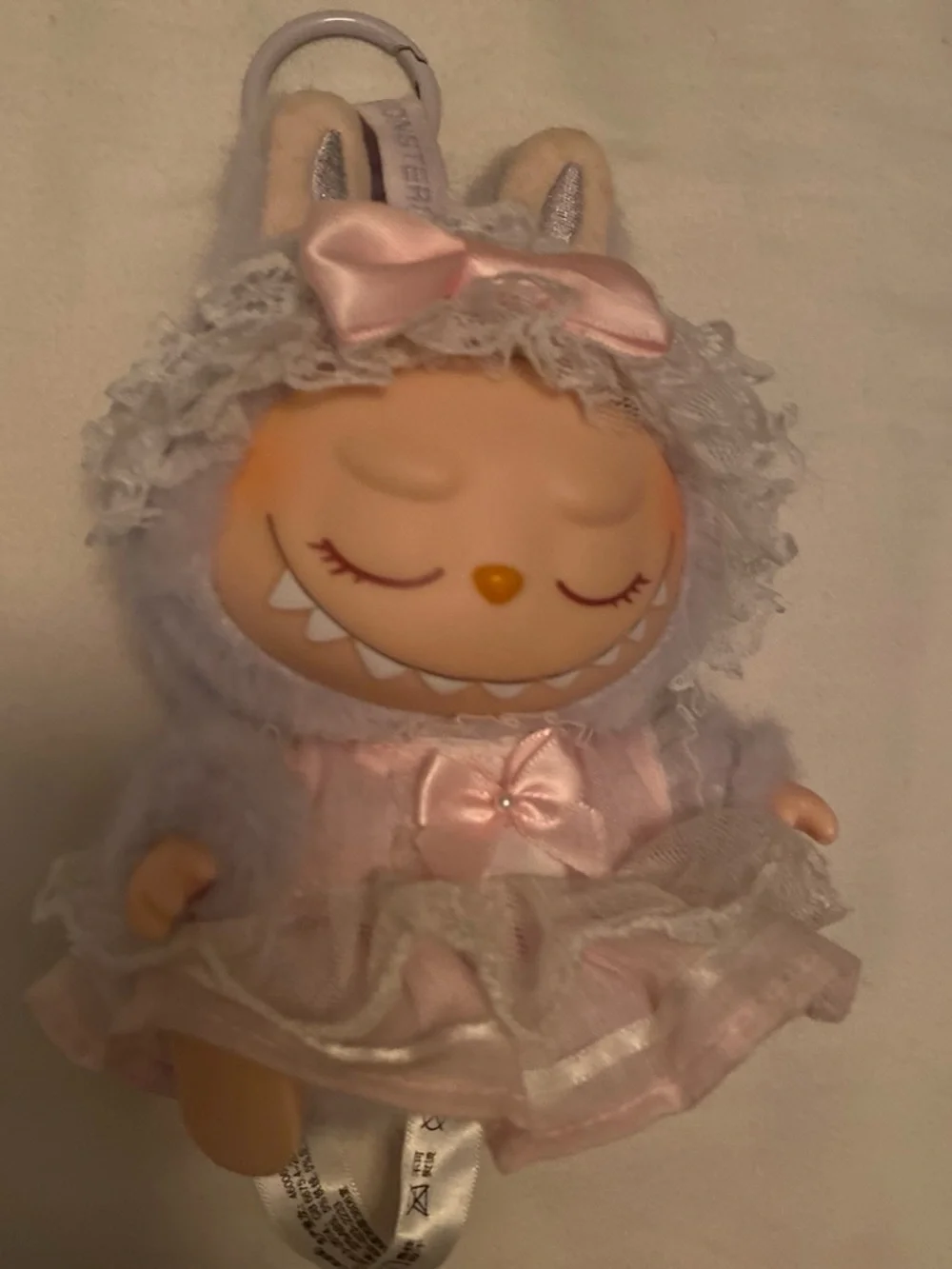 Plush Bunny Monster Doll in Lavender - Soft Cuddly Kids Toy